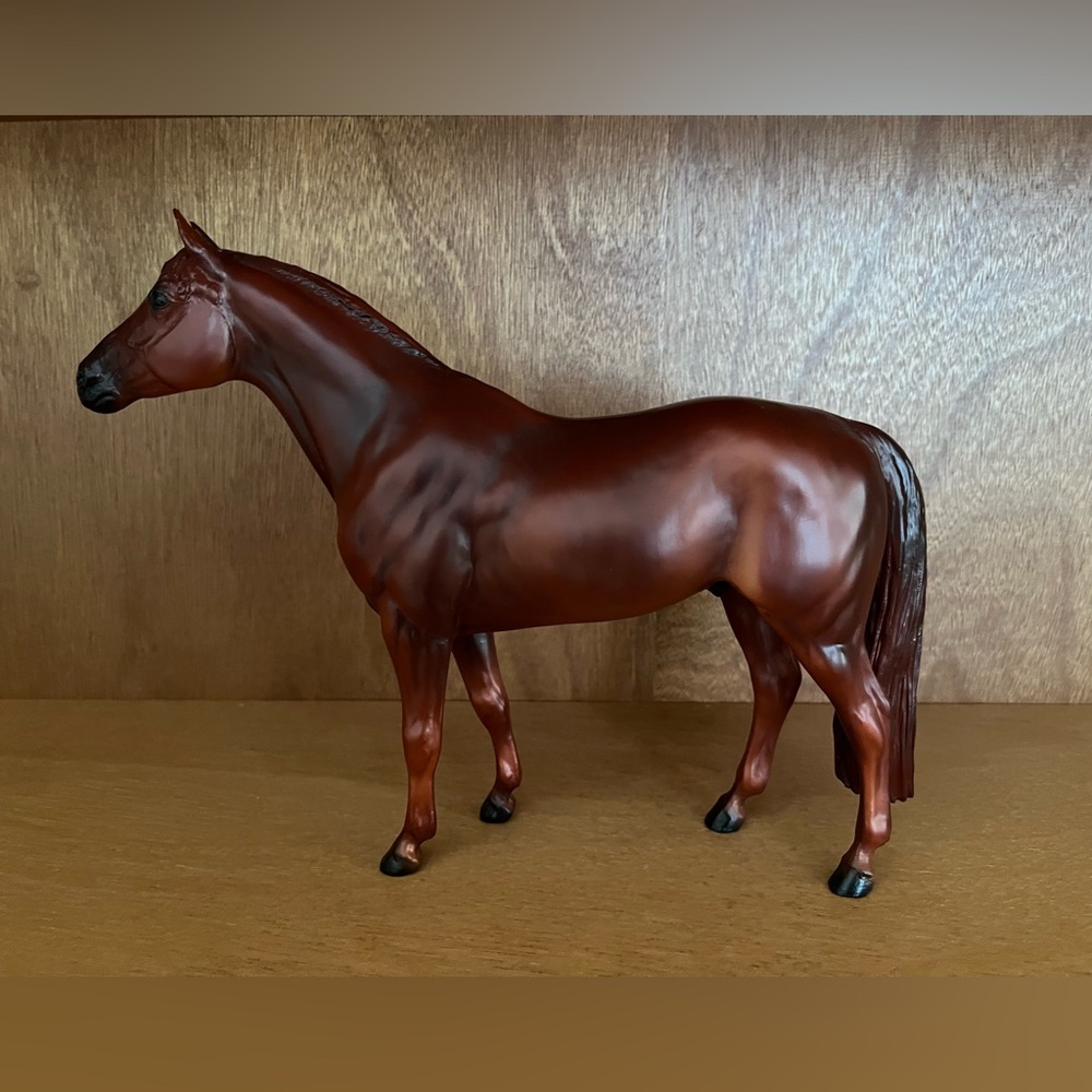 Breyer horse Trakehner from the 2022 Breyer Breeds Collection